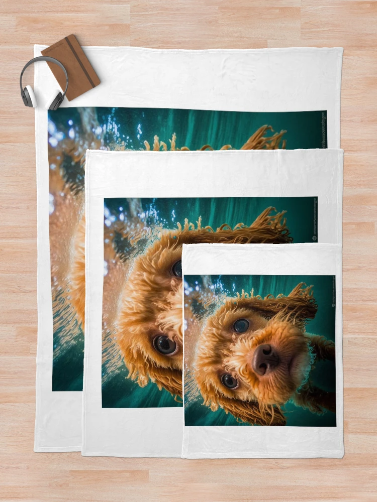 Thumbnail 5 of 6, Throw Blanket, cavapoo designed and sold by MrUtDesign.