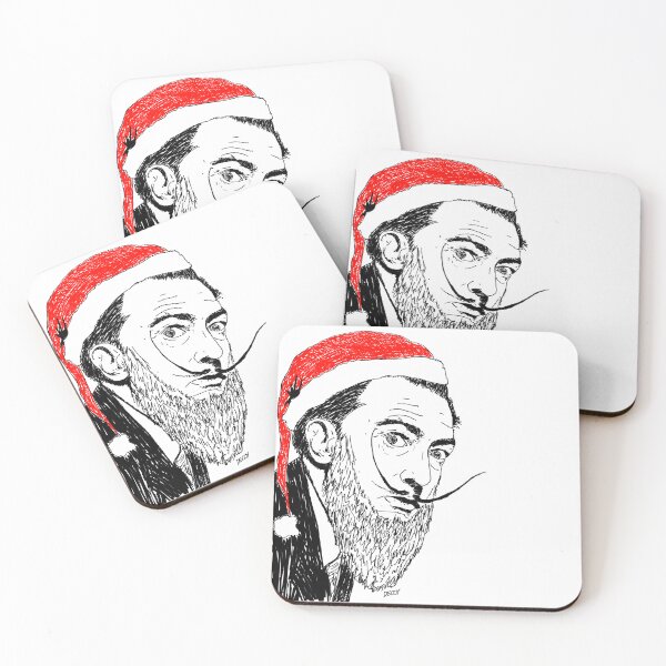 Item preview, Dali Santa designed and sold by TheRatbagCo.