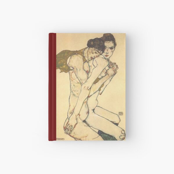 Egon Schiele "Friendship", 1913 Hardcover Journal