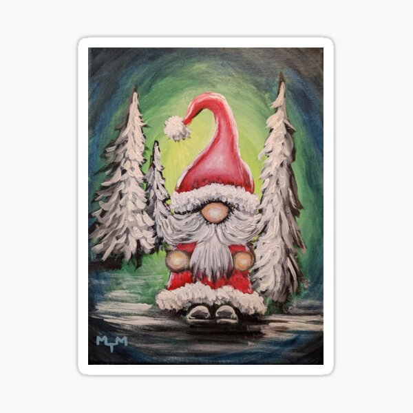 Item preview, Santa Gnome in Forest designed and sold by Riffraff81572.