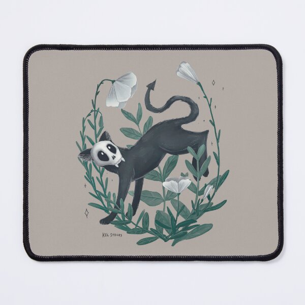Item preview, Skull Cat  designed and sold by KelSticks.