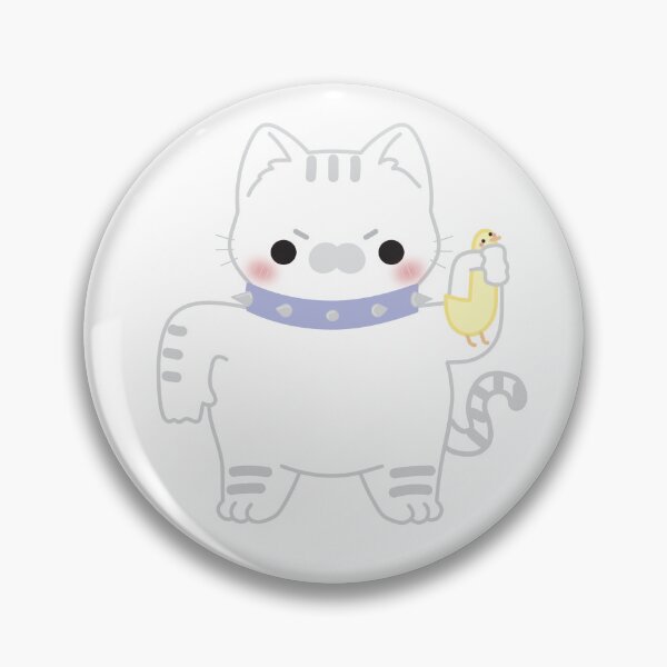 Item preview, cat holding a duck designed and sold by eye-see-blue.