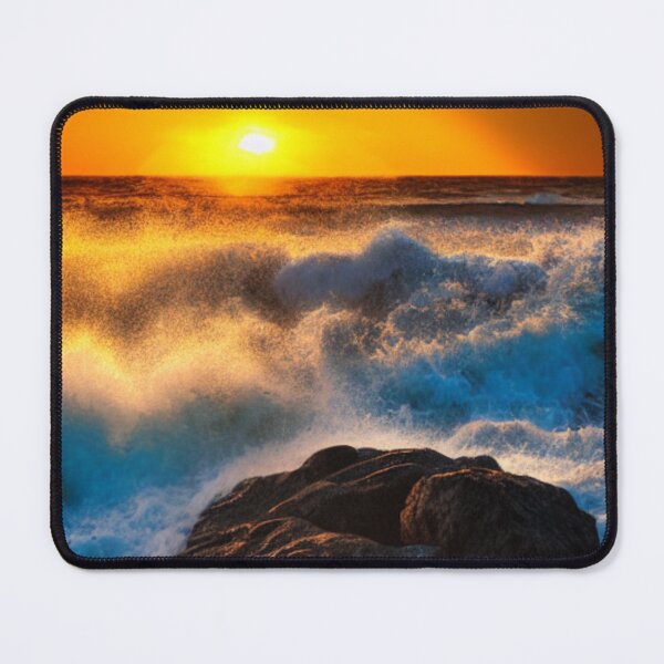 Item preview, Ocean Waves Sunset Series - Photo 7 - Throw Pillows and Prints.  designed and sold by ScatterHub.