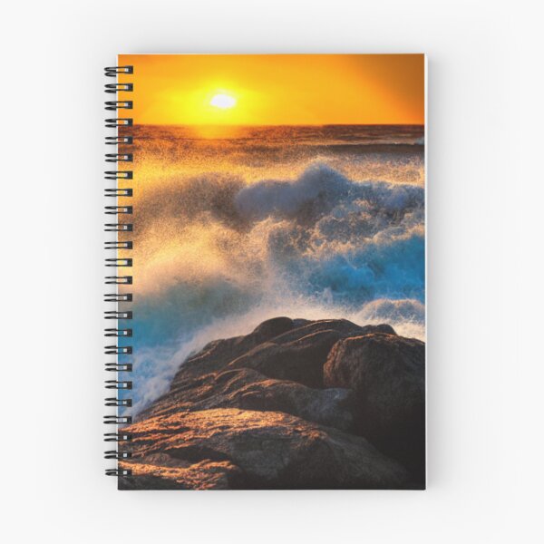 Item preview, Ocean Waves Sunset Series - Photo 7 - Throw Pillows and Prints.  designed and sold by ScatterHub.