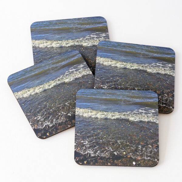 Item preview, Autumn waves from the Rocky Shore - A Sunny Day in Northern Canada designed and sold by Ric1926.