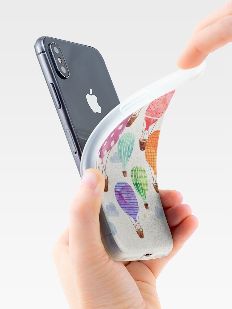 Alternate view of Hot Air Balloon iPhone Case & Cover