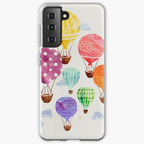 Hot Air Balloon Samsung Galaxy Soft Case