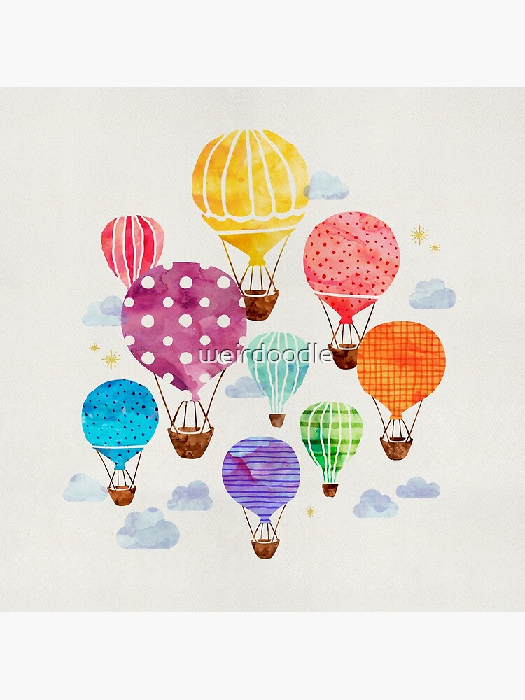 Hot Air Balloon by weirdoodle