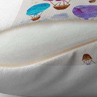 Alternate view of Hot Air Balloon Throw Pillow