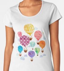 Hot Air Balloon Women's Premium T-Shirt