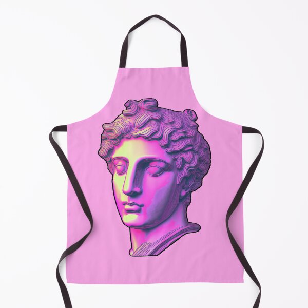 Item preview, Vaporwave aesthetic macintosh plus greek pink designed and sold by AlvaroMeurer.