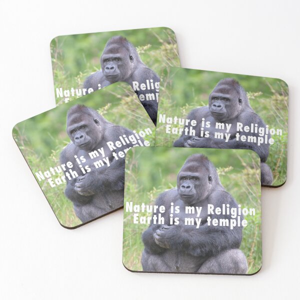 Item preview, Nature is my religion The earth is my temple designed and sold by Ingo Gerlach.