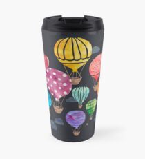 Hot Air Balloon Night Travel Mug