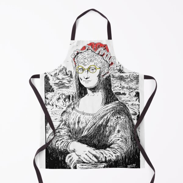 Item preview, Mona Lisa Mrs Claus designed and sold by TheRatbagCo.