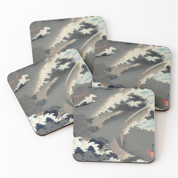 Item preview, Japanese style waves  designed and sold by ArtySaxon.