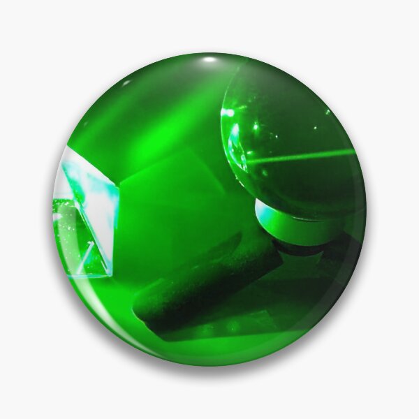 Item preview, green laser, glass sphere into a glass pyramid designed and sold by Toadn2princess.