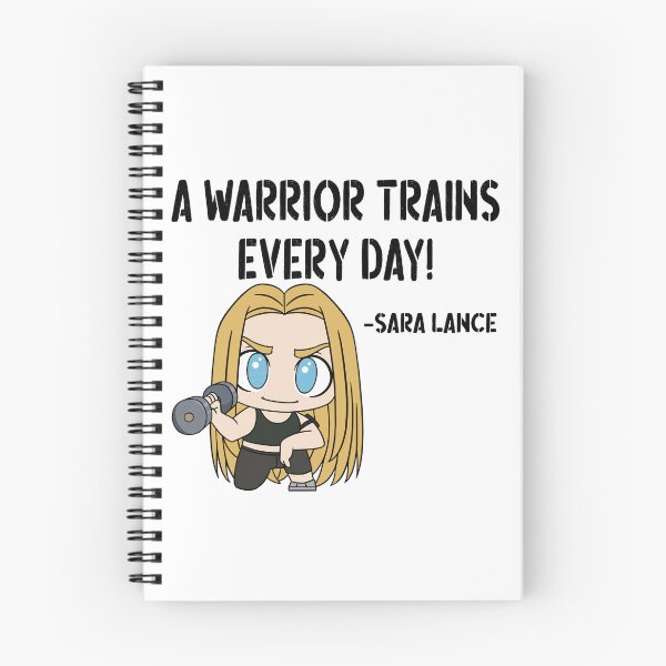 Item preview, A Warrior Trains Every Day! - Sara Lance designed and sold by RotemChan.