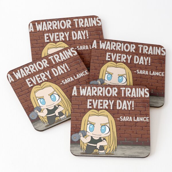 Item preview, A Warrior Trains Every Day! - Sara Lance designed and sold by RotemChan.