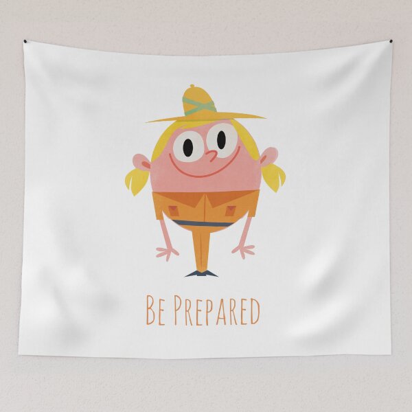 Item preview, Girl Scout - Be Prepared designed and sold by Amir Abou-Roumié.