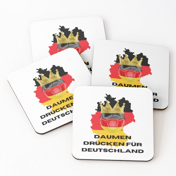 Item preview, daumen drücken für deutschland - deutsche fußballnationalmannschaft Germany Football designed and sold by Mhayra.