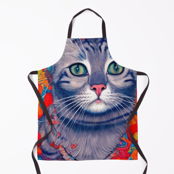 Item preview, cat portrait painting #32 designed and sold by supeart.