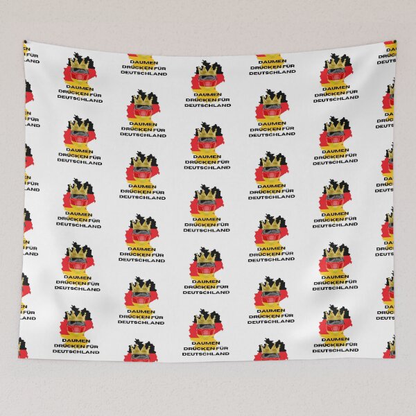 Item preview, daumen drücken für deutschland - deutsche fußballnationalmannschaft Germany Football designed and sold by Mhayra.