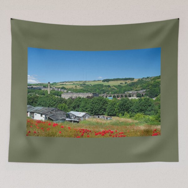 Item preview, Huddersfield Slaithwaite View designed and sold by Alisonchambers2.