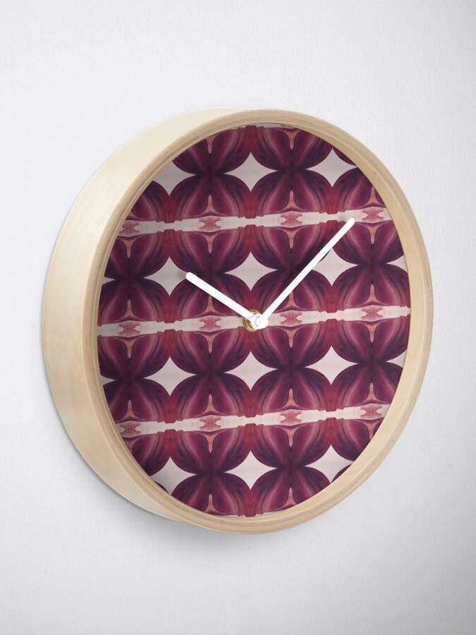 Thumbnail 2 of 4, Clock, Tulip Alley designed and sold by gidgetlefleur.