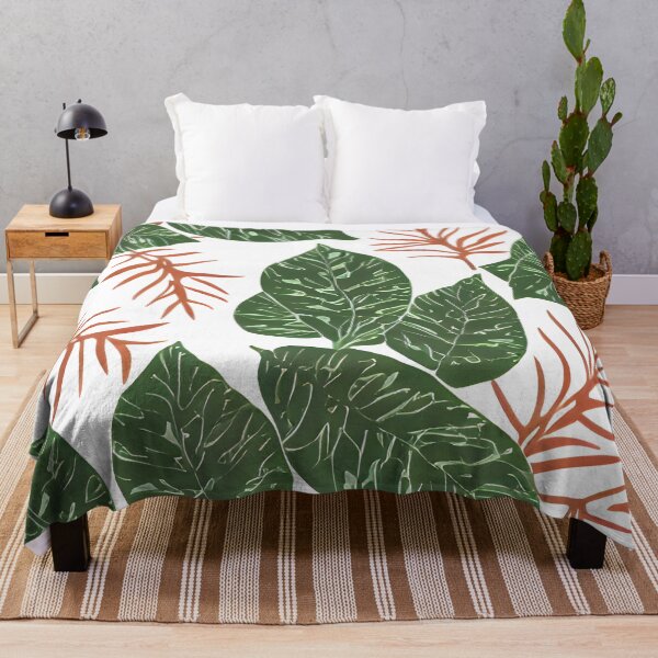 Item preview, tripical leaf floral pattern #12 designed and sold by supeart.