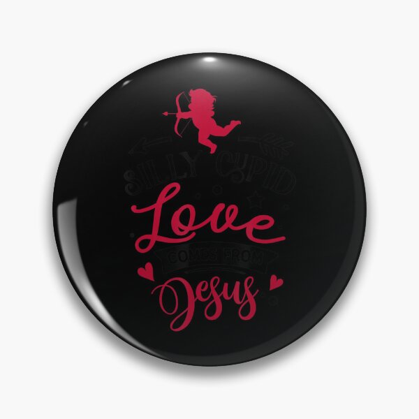 Item preview, Anti Valentines Day Gifts-Silly Cupid Love Comes From Jesus designed and sold by elimoishop.