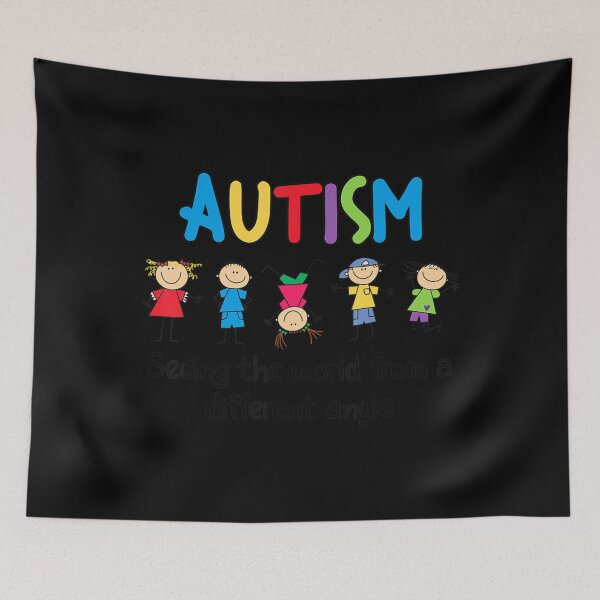 Item preview, Autism Seeing The World From A Different Angle designed and sold by elimoishop.