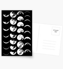 Moon Phases No. 2 Postcards