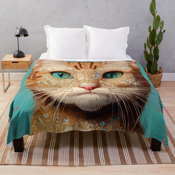 Item preview, cat portrait painting #34 designed and sold by supeart.