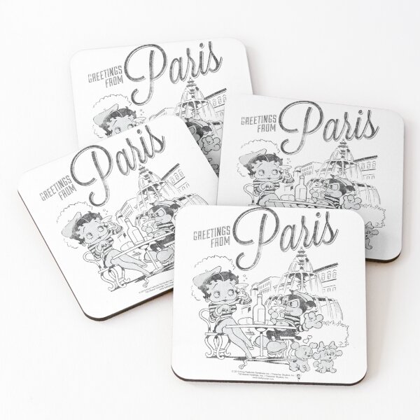 Item preview, Betty Boop Greetings From Paris designed and sold by elimoishop.
