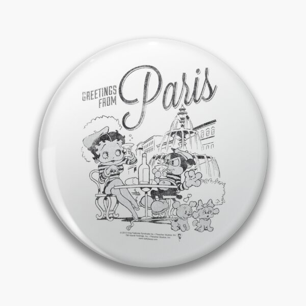 Item preview, Betty Boop Greetings From Paris designed and sold by elimoishop.