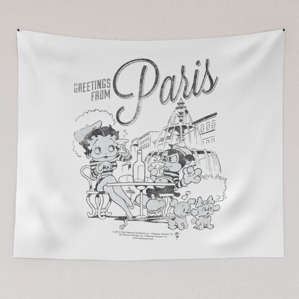 Item preview, Betty Boop Greetings From Paris designed and sold by elimoishop.