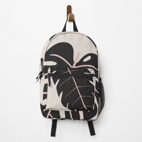 Item preview, Monstera leaves Black and beige designed and sold by Space Art.