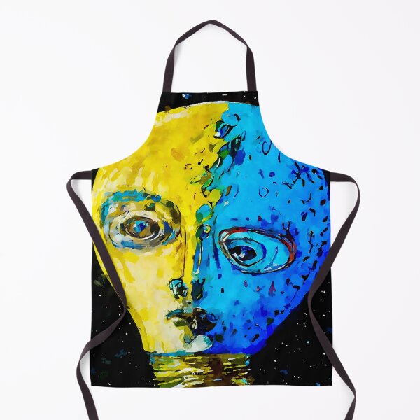 Item preview, Light bulb head in space abstract colorful art designed and sold by shrolts.
