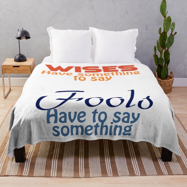 Item preview, WISES Have something to say, Fools Have to say something designed and sold by Amazigh-i7orran.