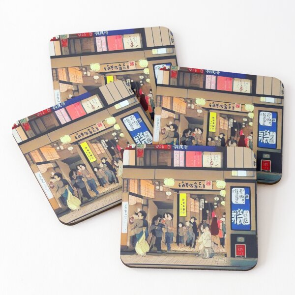 Item preview, Japanese streets designed and sold by ArtySaxon.