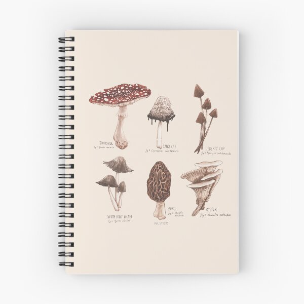 Item preview, Mushroom field guide designed and sold by KelSticks.