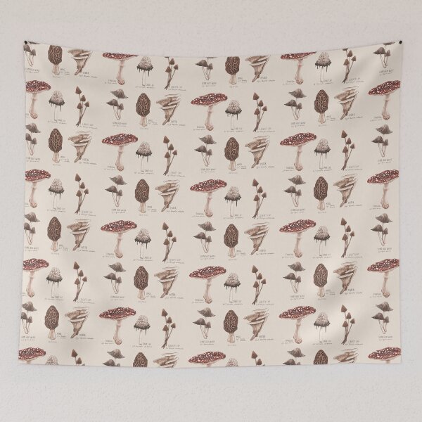 Item preview, Mushroom field guide designed and sold by KelSticks.