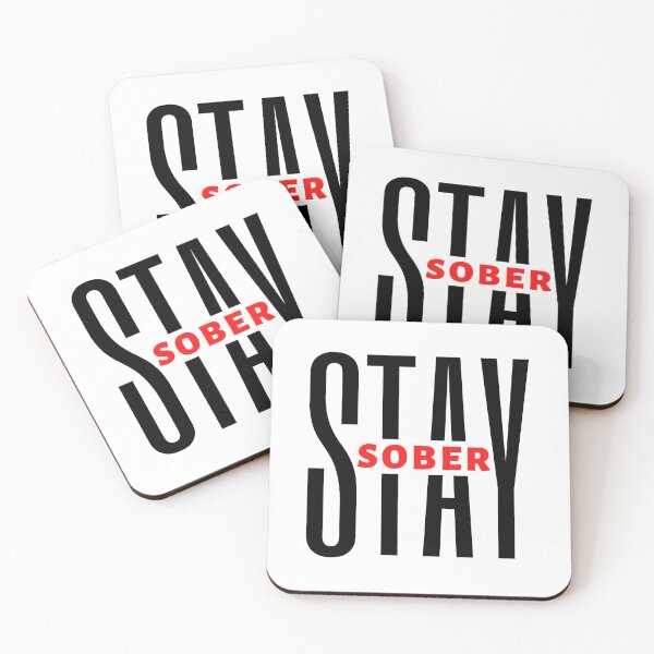 Item preview, Stay Sober | Motivational Quote | Inspirational Quote designed and sold by Marigoldkey.