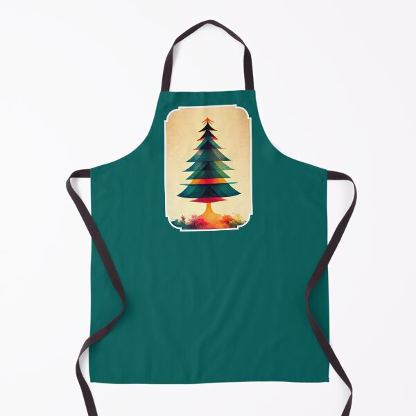 Item preview, Joyful Surrealistic Geometric Art Christmas Tree designed and sold by TMBTM.