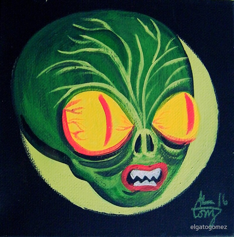 "Space Guy" by elgatogomez Redbubble