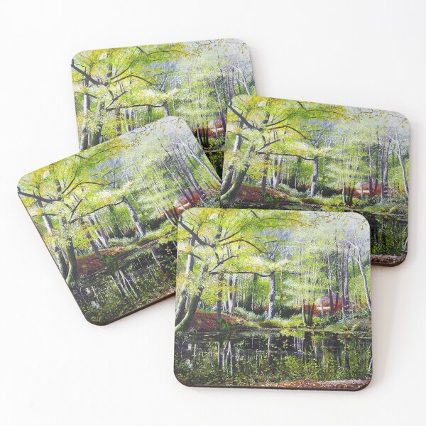 Item preview, El estanque del bosque designed and sold by Paula Oakley.