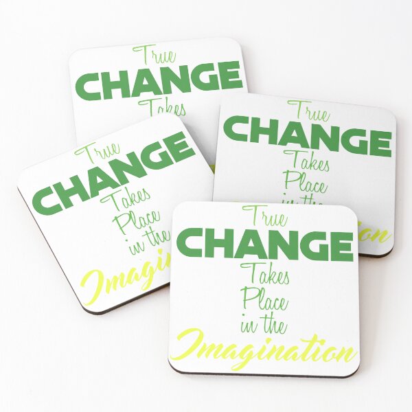 Item preview, True CHANGE Takes Place in the IMAGINATION designed and sold by Amazigh-i7orran.