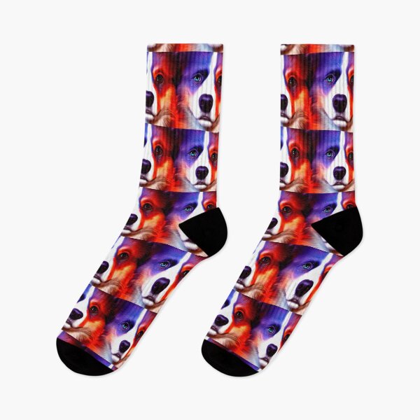 Item preview, australian shepherd cyberpunk dog #5 designed and sold by supeart.