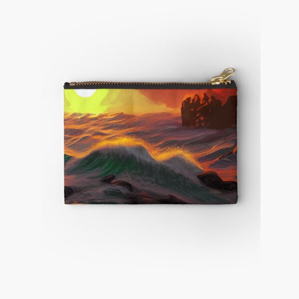 Item preview, Ocean Waves Painting Series - Painting 2 - Throw Pillows and Prints.  designed and sold by ScatterHub.