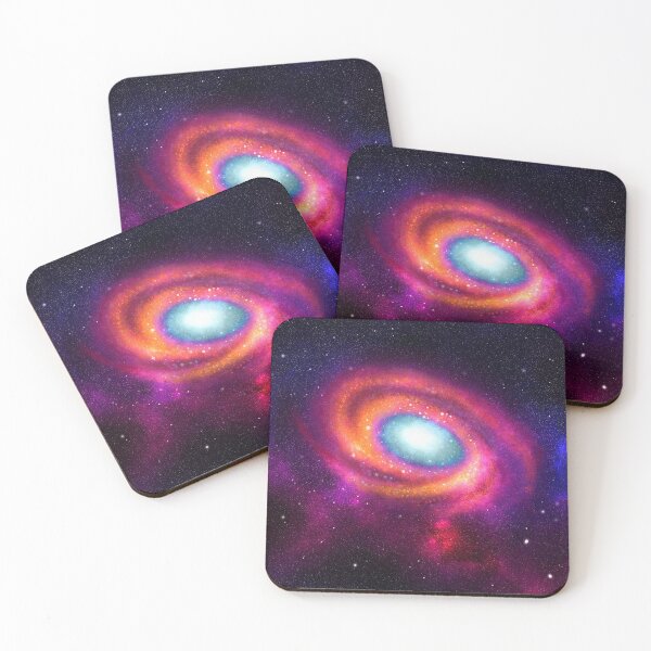 Item preview, Fire & Ice Galaxy Painting designed and sold by Brittany Penn.
